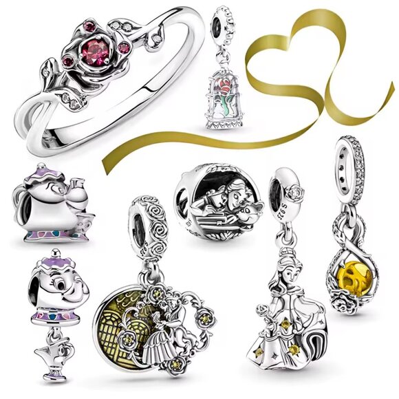 1pcs/pair Pandora 925 Sterling Silver Charm/Earrings Women’s Pin Fine Jewelry - Picture 14 of 16